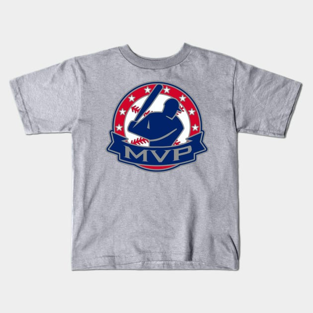 MVP - Most Valuable Player Kids T-Shirt by DavesTees